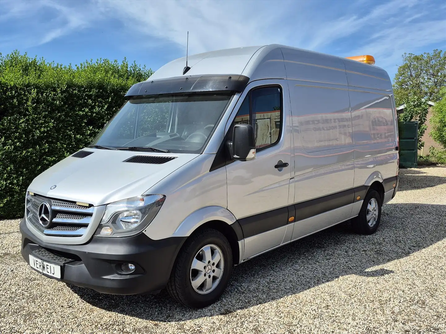 Mercedes-Benz Sprinter 319 3.0D | Inbouw! | Omvormer 230v | Airco | Cruis Zilver - 1