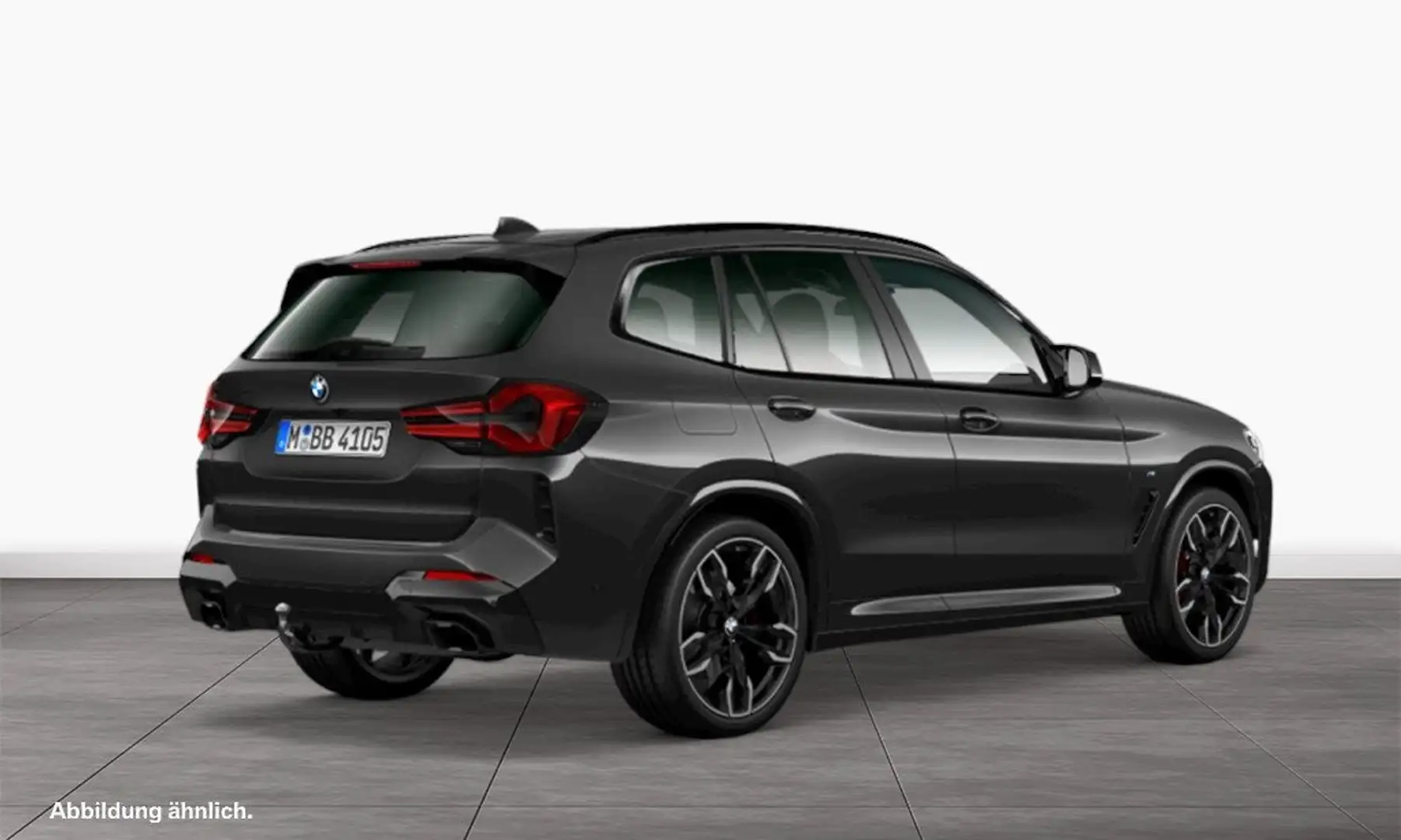 BMW X3 M 40d PanoDach AHK Leder Parkassistent Grey - 2