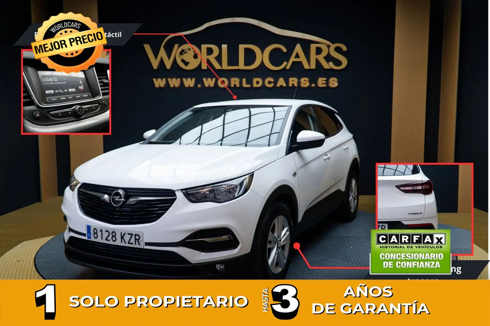Opel Grandland X 1.5CDTi S&S Selective 130 Wit - 1