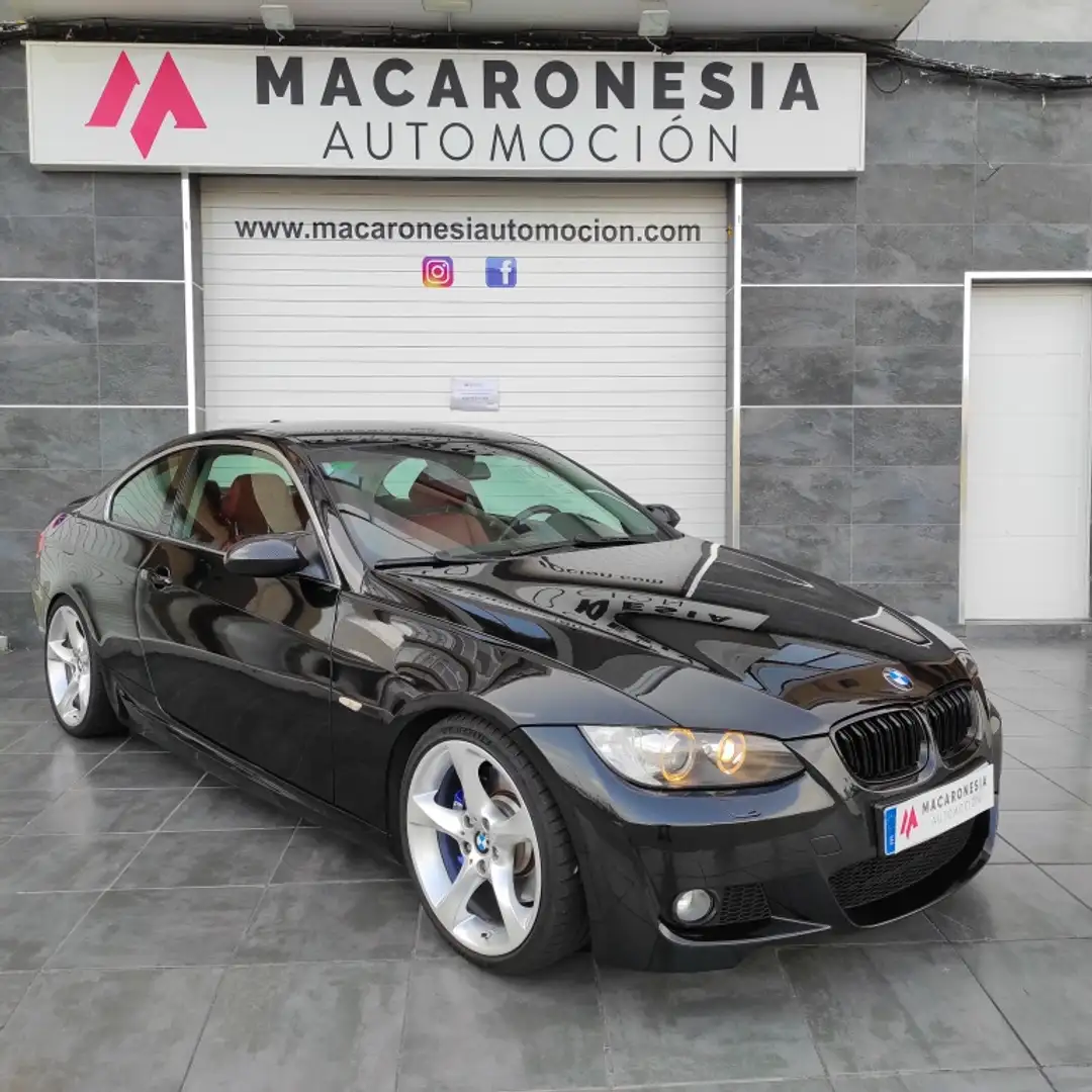 BMW 335 335i Coupé Negro - 1