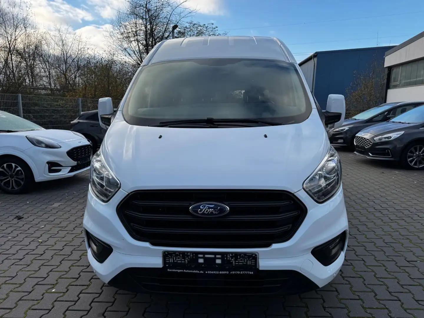 Ford Transit TRANSIT CUSTOM 320 L2 HOCHDACH KLIMA 9 SITZE PDC Weiß - 2