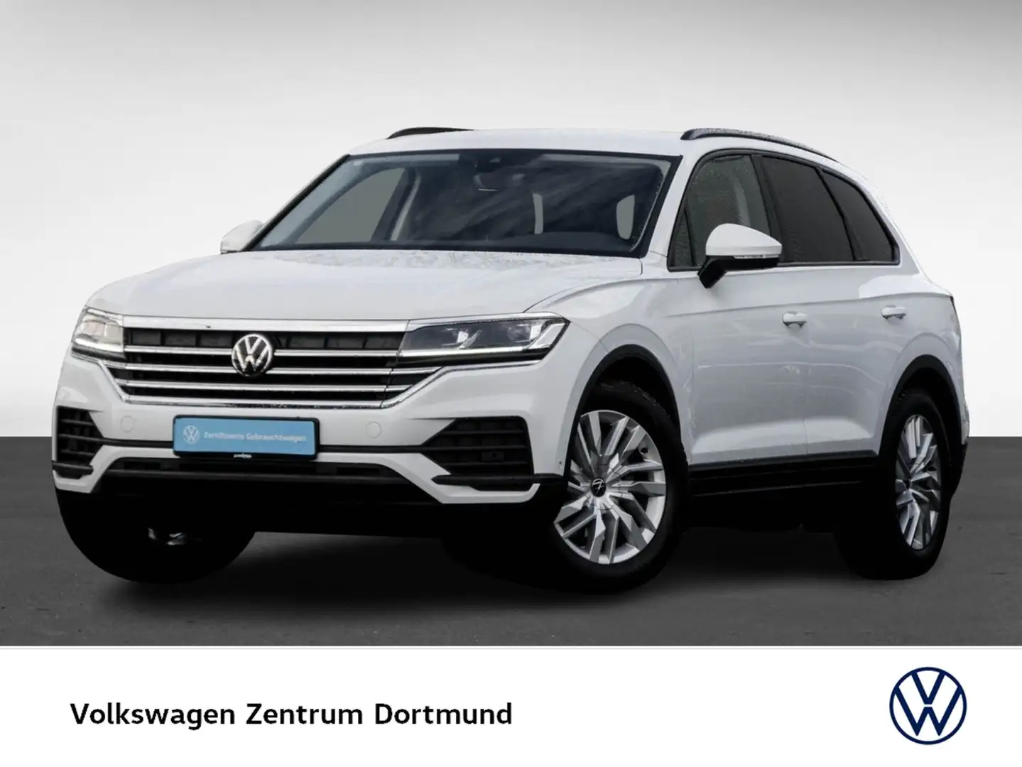 Volkswagen Touareg V6 NEUES MODELL AHK CAM ACC LM19 NAVI Bianco - 2