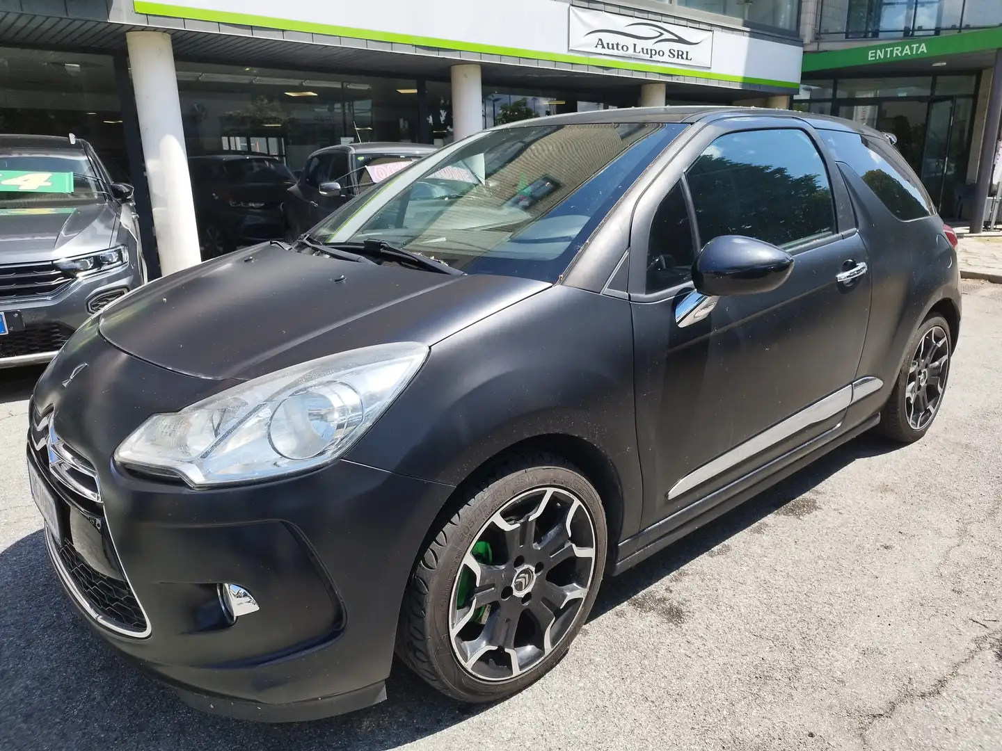 Citroen DS3 DS3 1.6 turbo thp Just Black 155cv motore nuovo Negro - 1