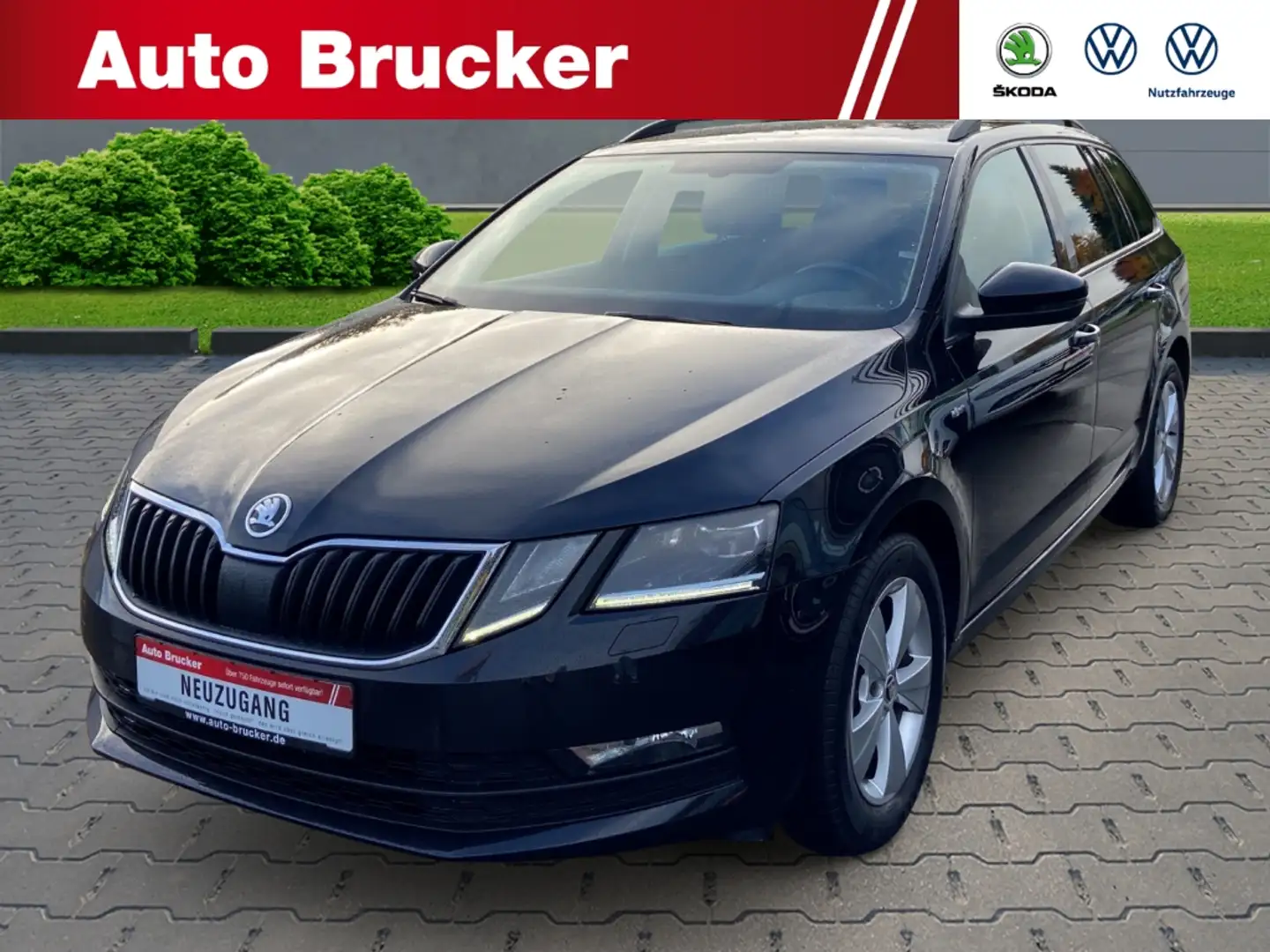 Skoda Octavia Combi Soleil 2.0 TDI+NAVI+SHZ+LED+2-Zonen-Klimaanl Schwarz - 1