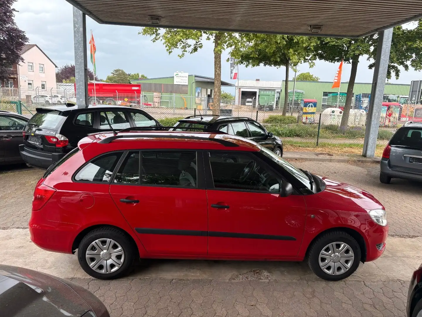 Skoda Fabia Combi Cool Edition **KLIMA**1.HD RENTNERFZ Rot - 2