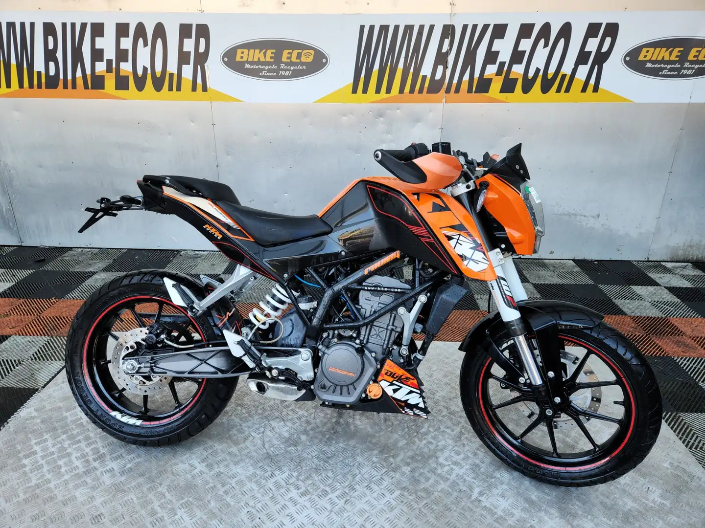 KTM 125 Duke Zöld - 1