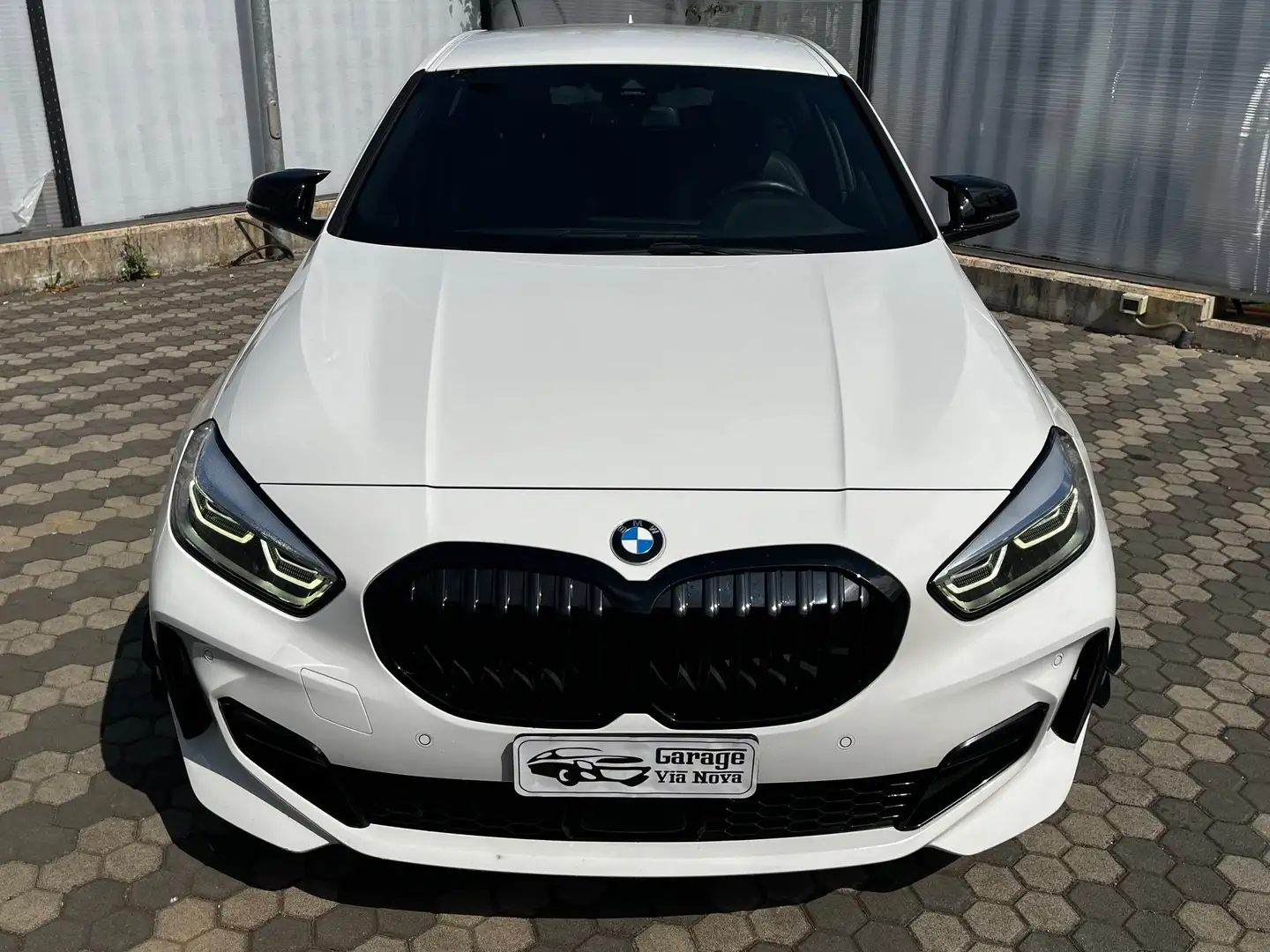 BMW 116 Serie 1 F40 116d Msport auto Bianco - 2