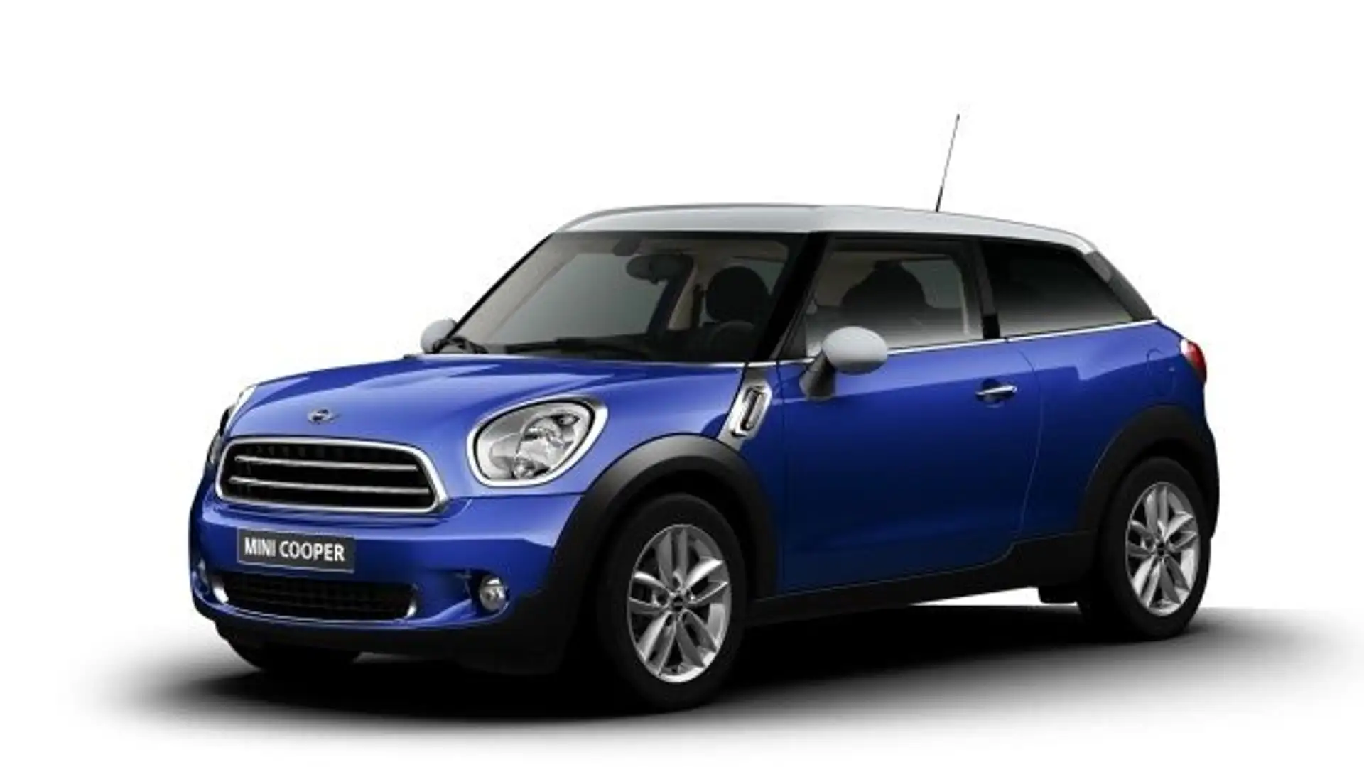 MINI Cooper Paceman Navi Klimaaut. PDC Sitzheizung Modrá - 1