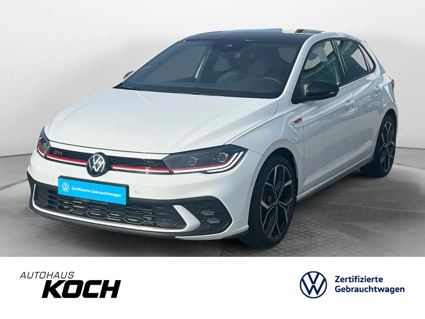 Volkswagen Polo GTI DSG Navi LED Pano Kamera Blanc - 1