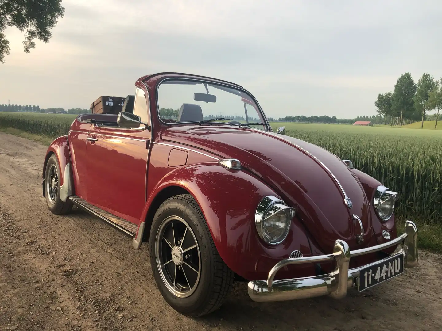 Volkswagen Kever Original Dutch, better than new, matching numbers Rouge - 1