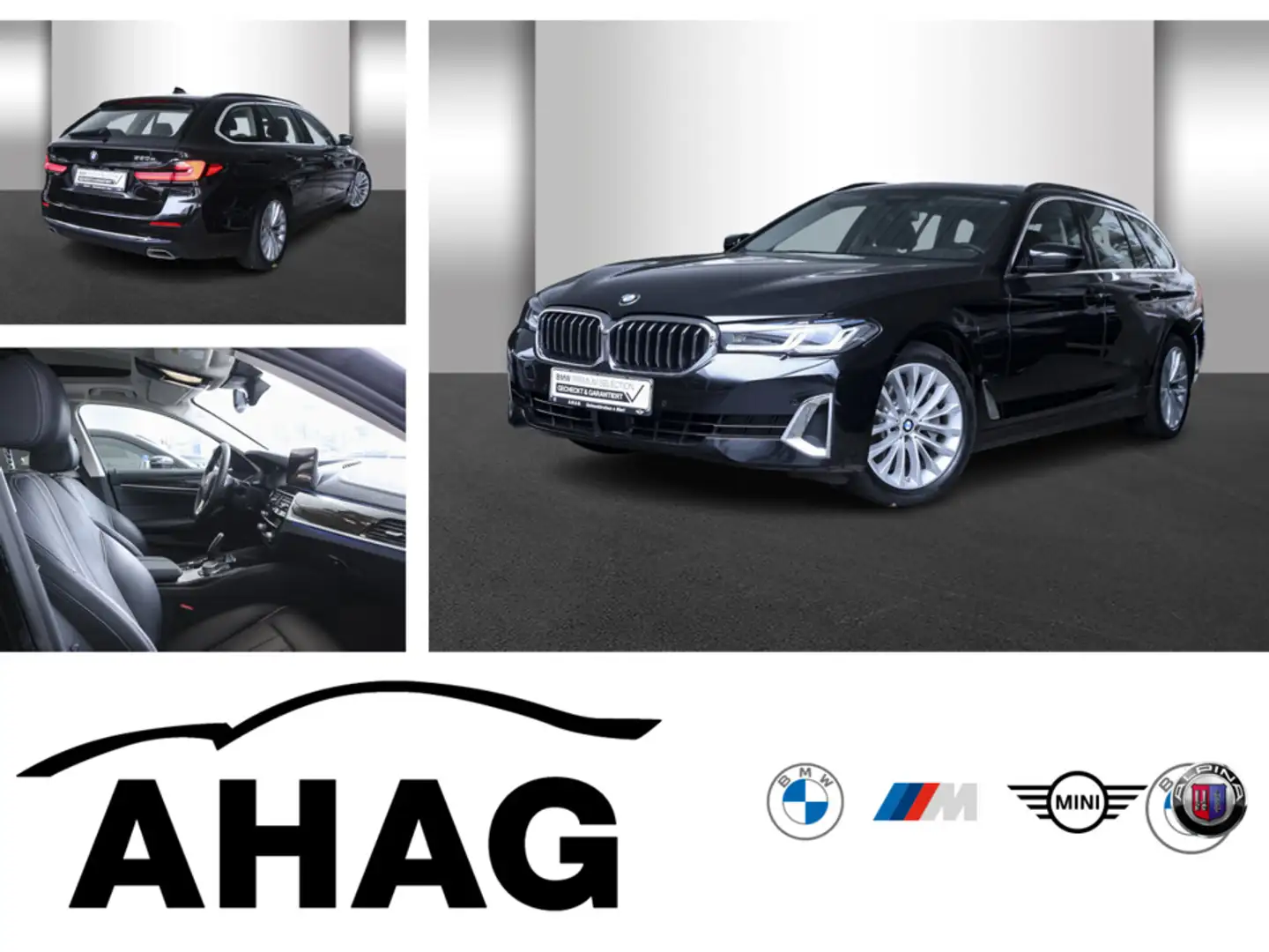BMW 530 e Touring Luxury Line Innovationsp. Aut. HIFI Schwarz - 1