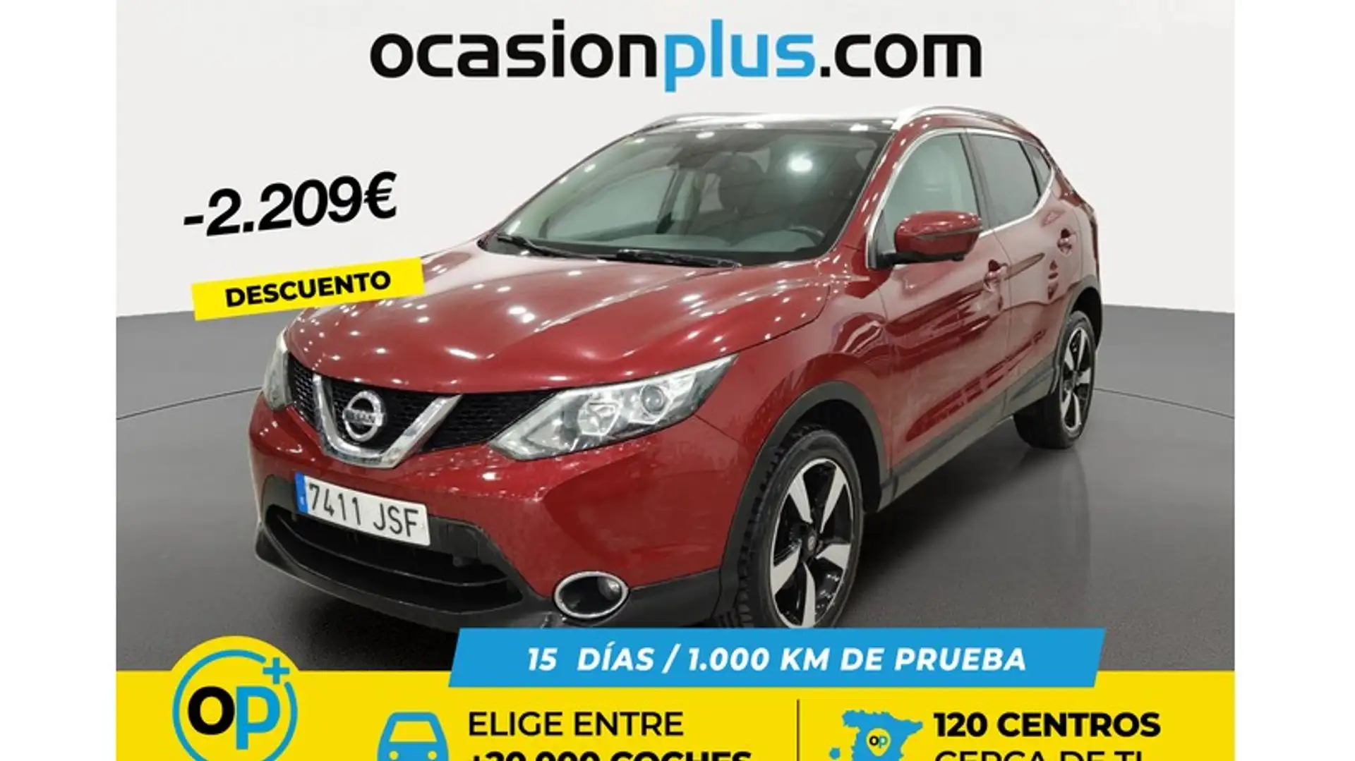 Nissan Qashqai 1.6 DIG-T N-Connecta 4x2 Rot - 1