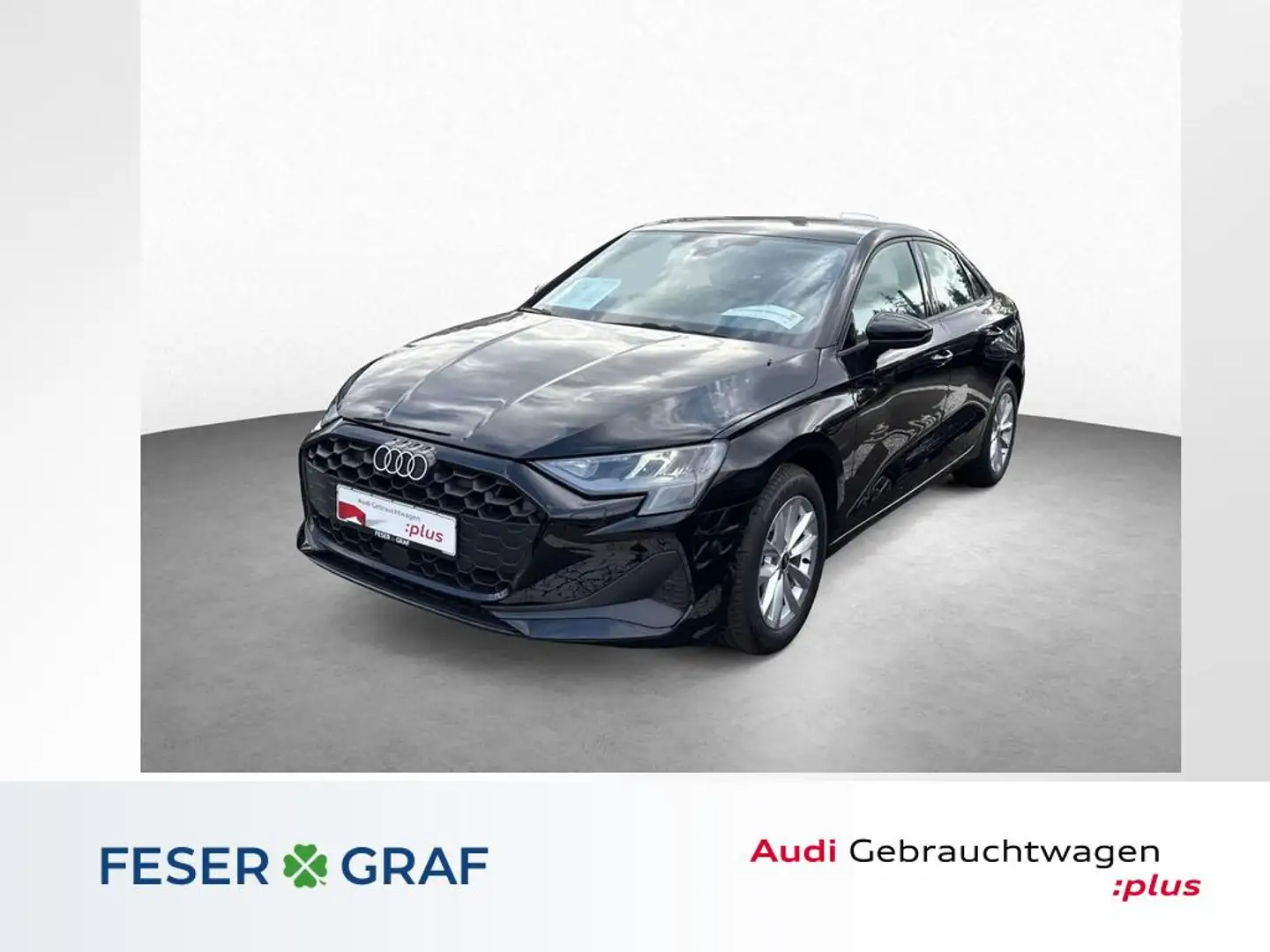 Audi A3 Limousine 30 TFSI S tronic-LED-Virtual- Negru - 1