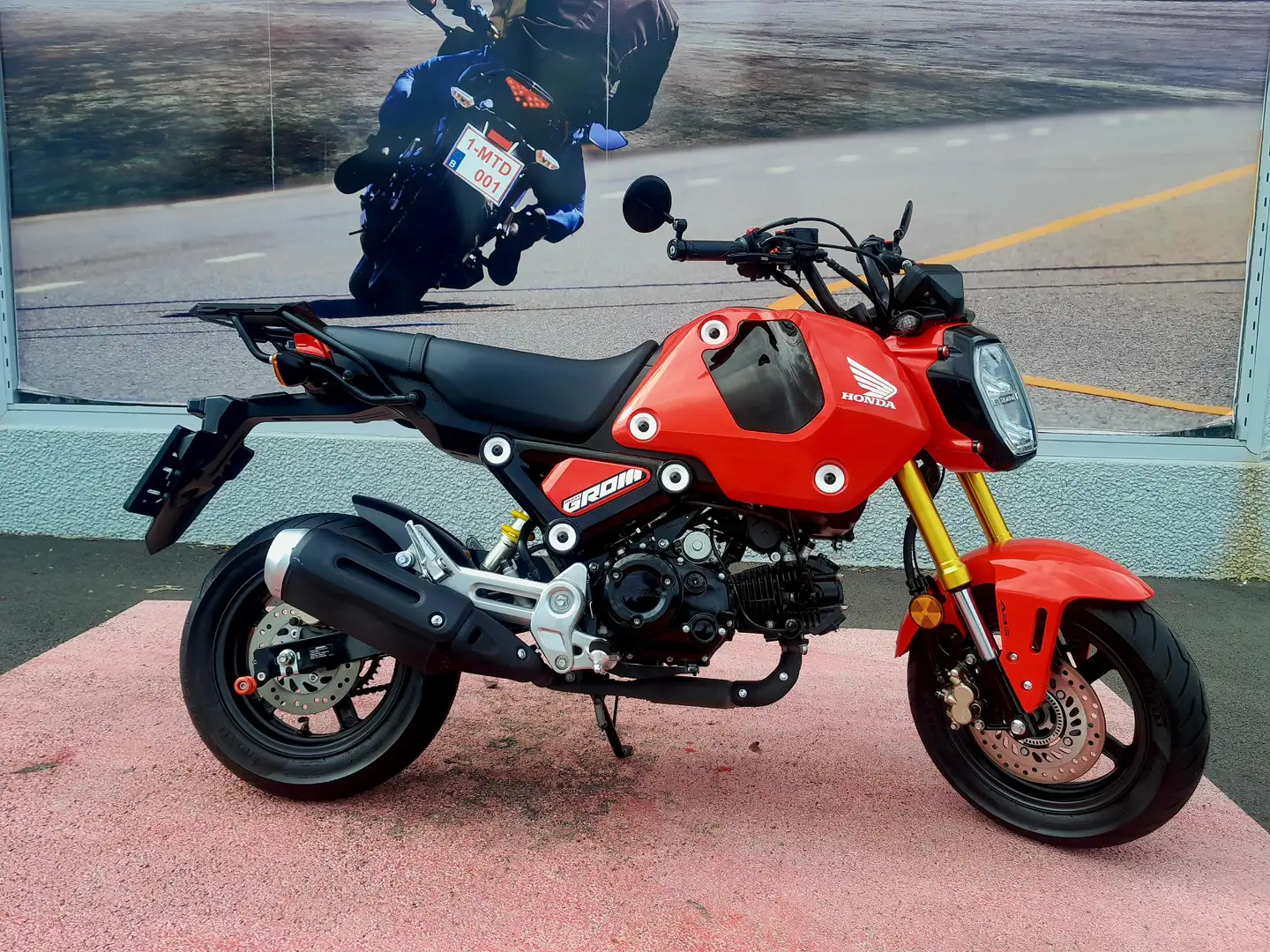 Honda MSX 125 ABS Roşu - 1