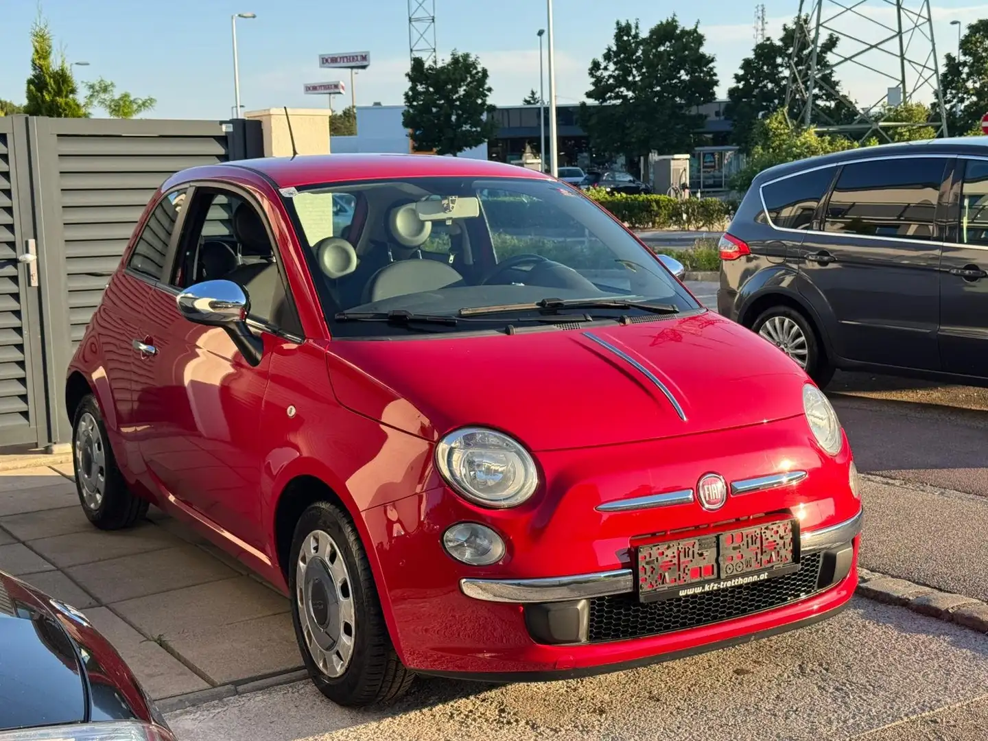 Fiat 500 1,2 69 Pop Star 69PS mit Klima Rot - 2