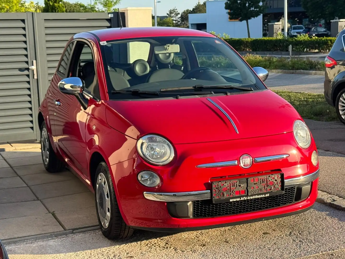 Fiat 500 1,2 69 Pop Star 69PS mit Klima Rot - 1