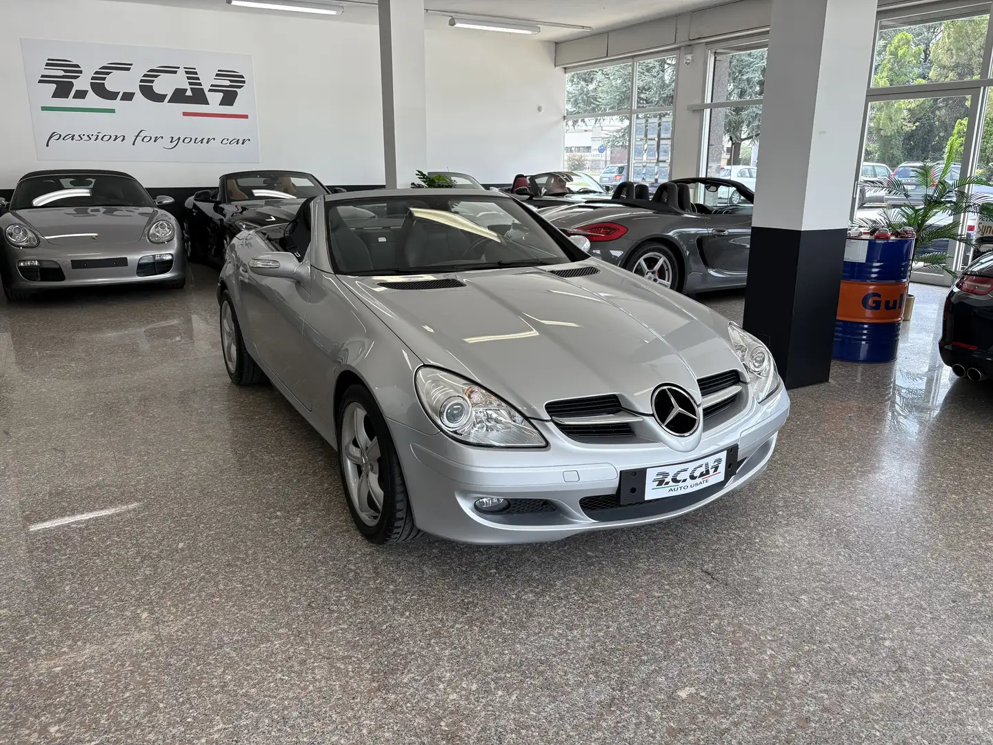 Mercedes-Benz SLK 200 k Sport Argento - 2