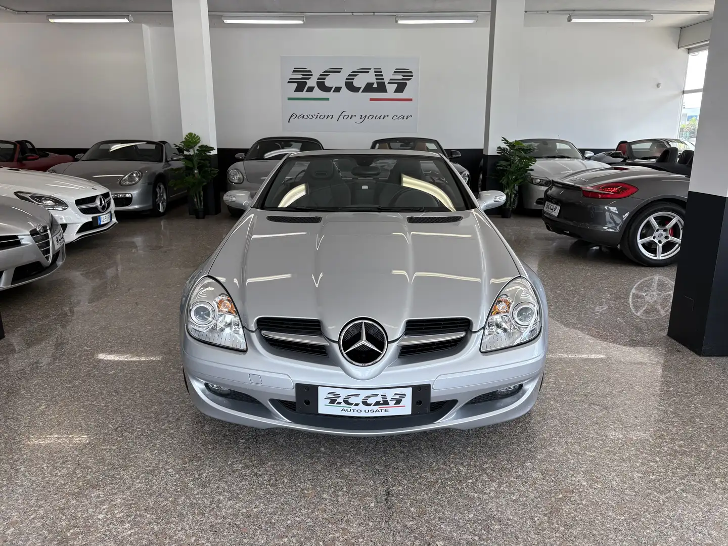 Mercedes-Benz SLK 200 k Sport Argento - 1