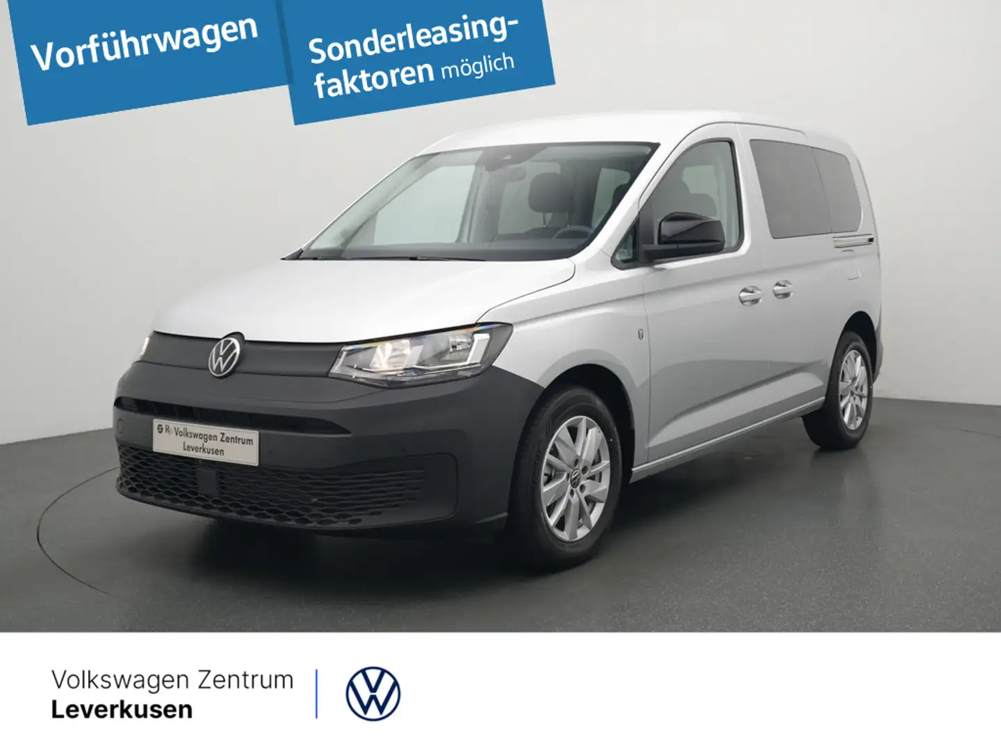 Volkswagen Caddy 2.0 TDI AHK KAM PDC SHZ KLIMA Silber - 1