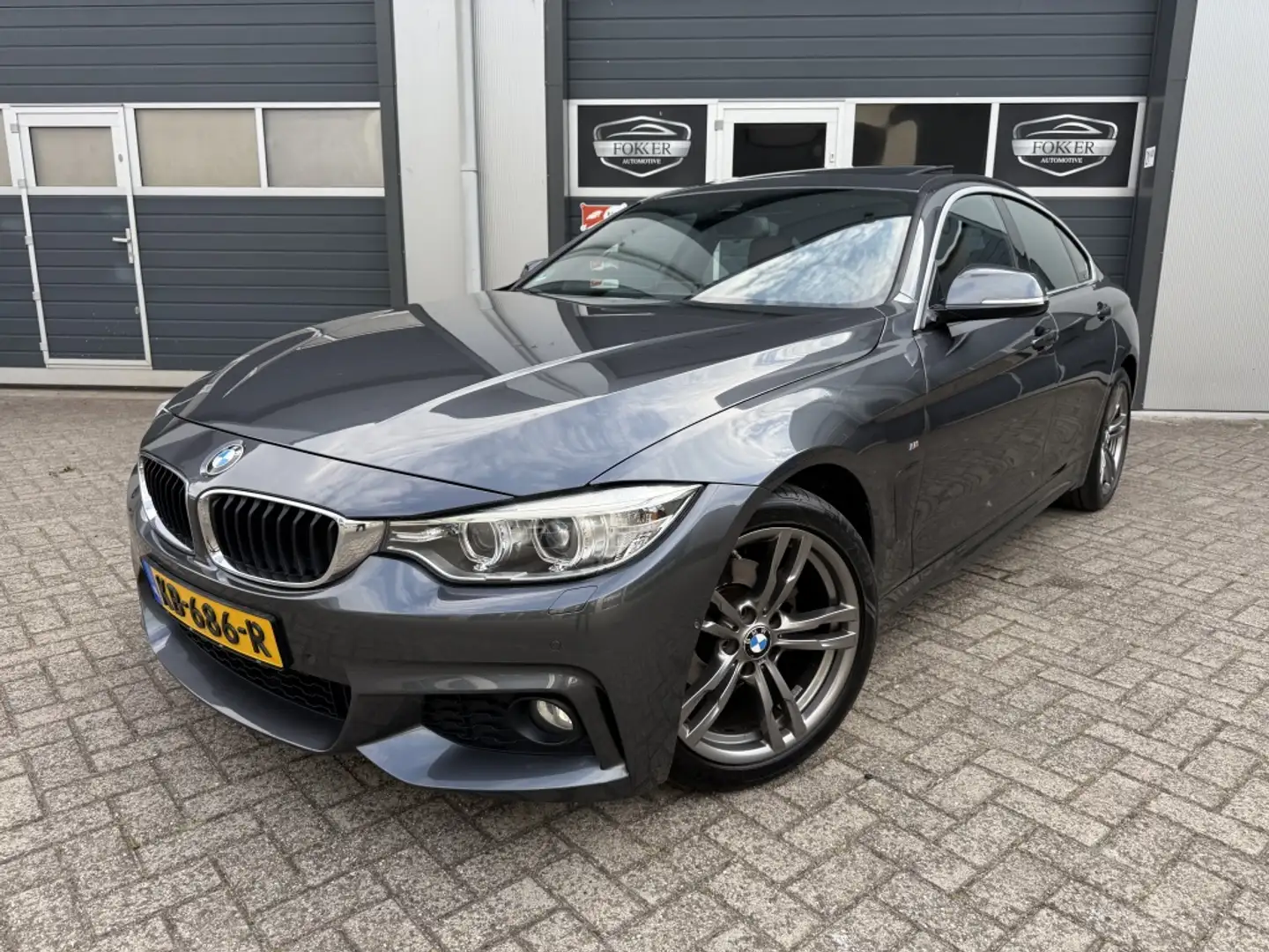 BMW 420 4-serie Gran Coupé 420i Cent Hi Exec M-sport NAP P Grijs - 1