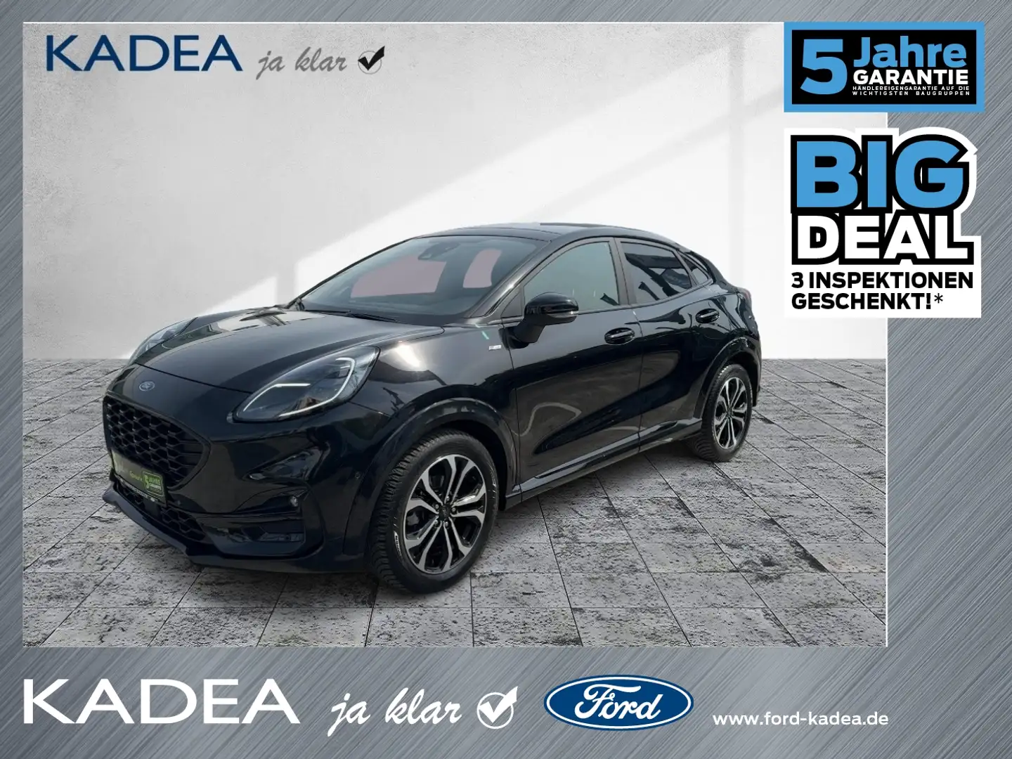 Ford Puma ST-Line Panoramadach*ACC*TWA*CAM*Allwetter Nero - 1