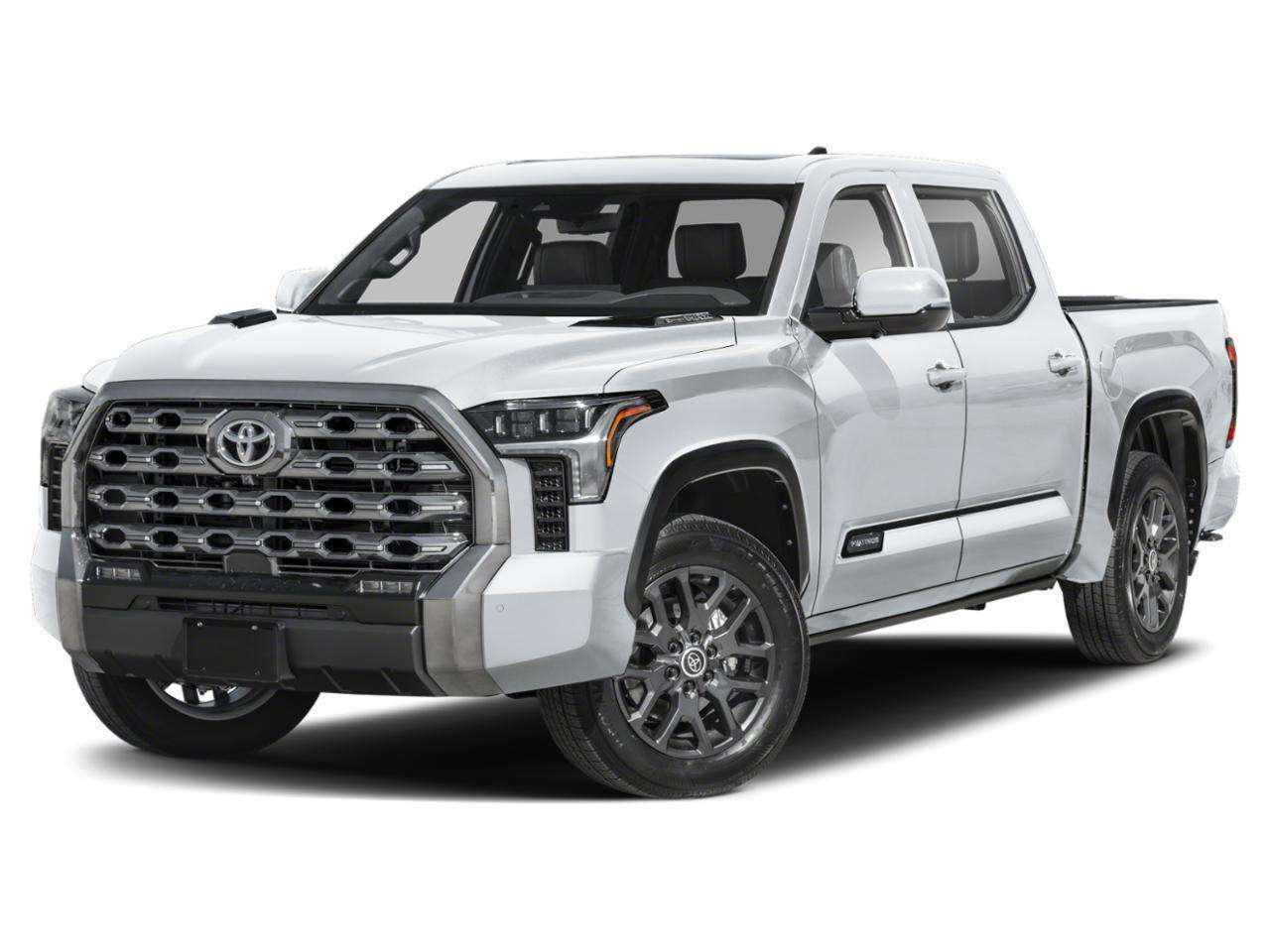 White 2026 Toyota Tundra Hybrid Pickup Truck Four-Wheel Drive Automatic