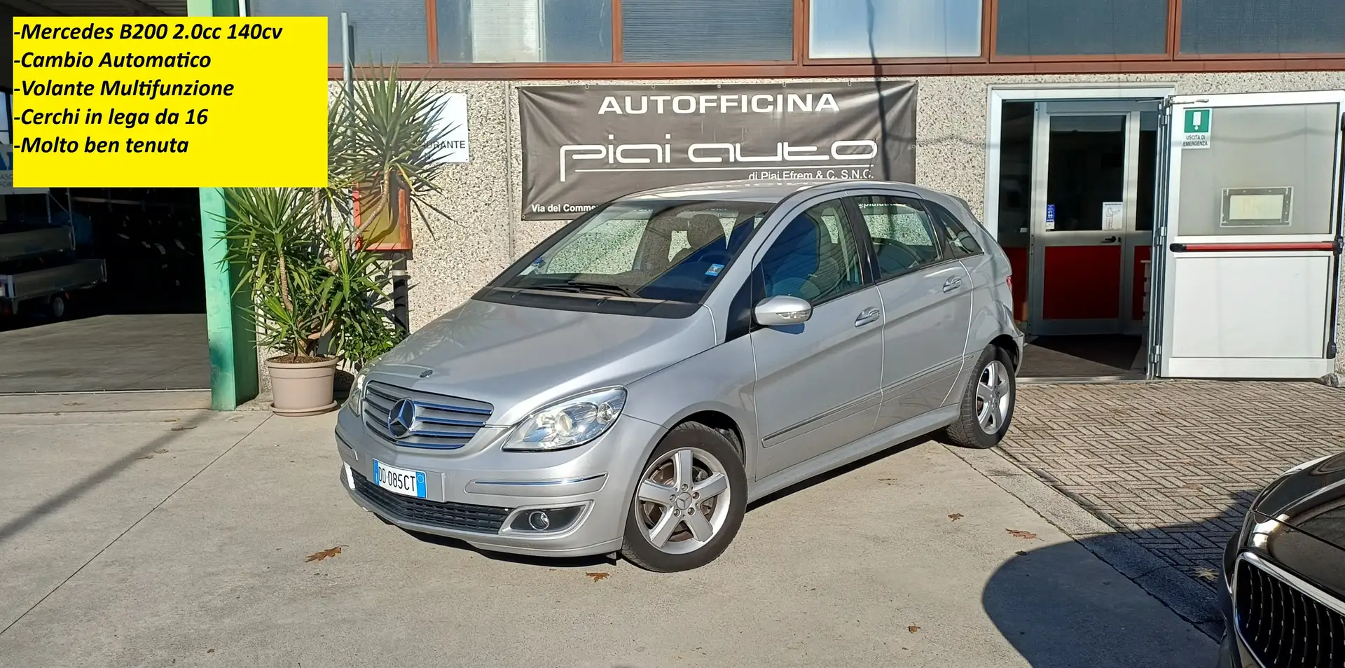 Mercedes-Benz B 200 cdi Sport Automatica Ok Neopatentati Gris - 1