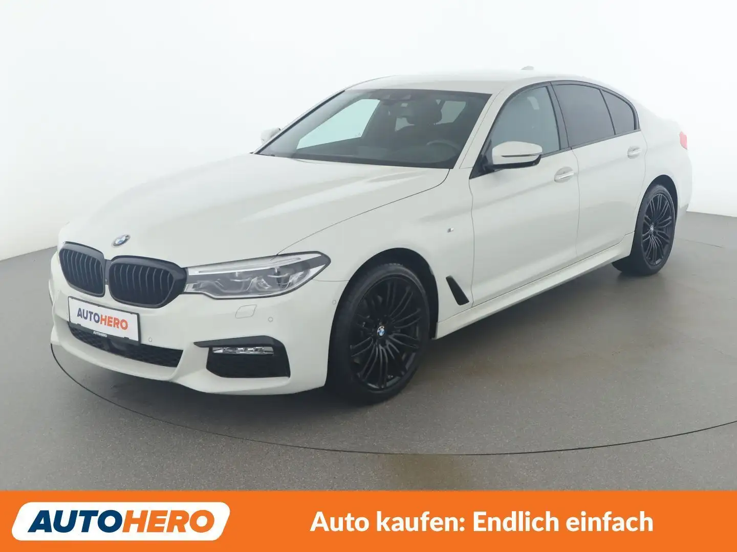 BMW 520 520d xDrive M Sport Weiß - 1