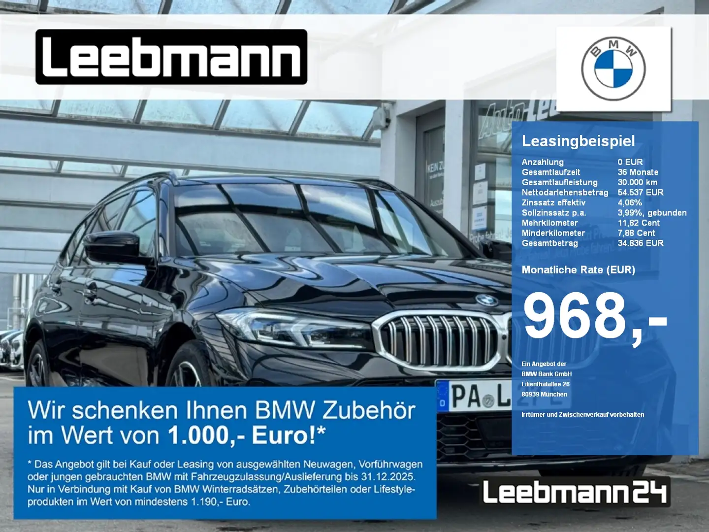 BMW 330 e xDrive Tour. M-Sportpaket InnovationsPaket Noir - 1