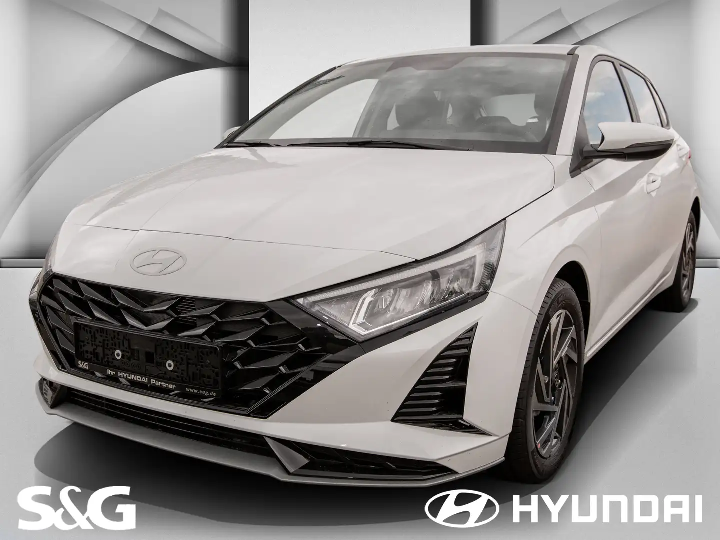 Hyundai i20 FL+KAMERA+CARPLAY+DAB+NAVI+LED+SHZ+PDC+SPUR Bianco - 1