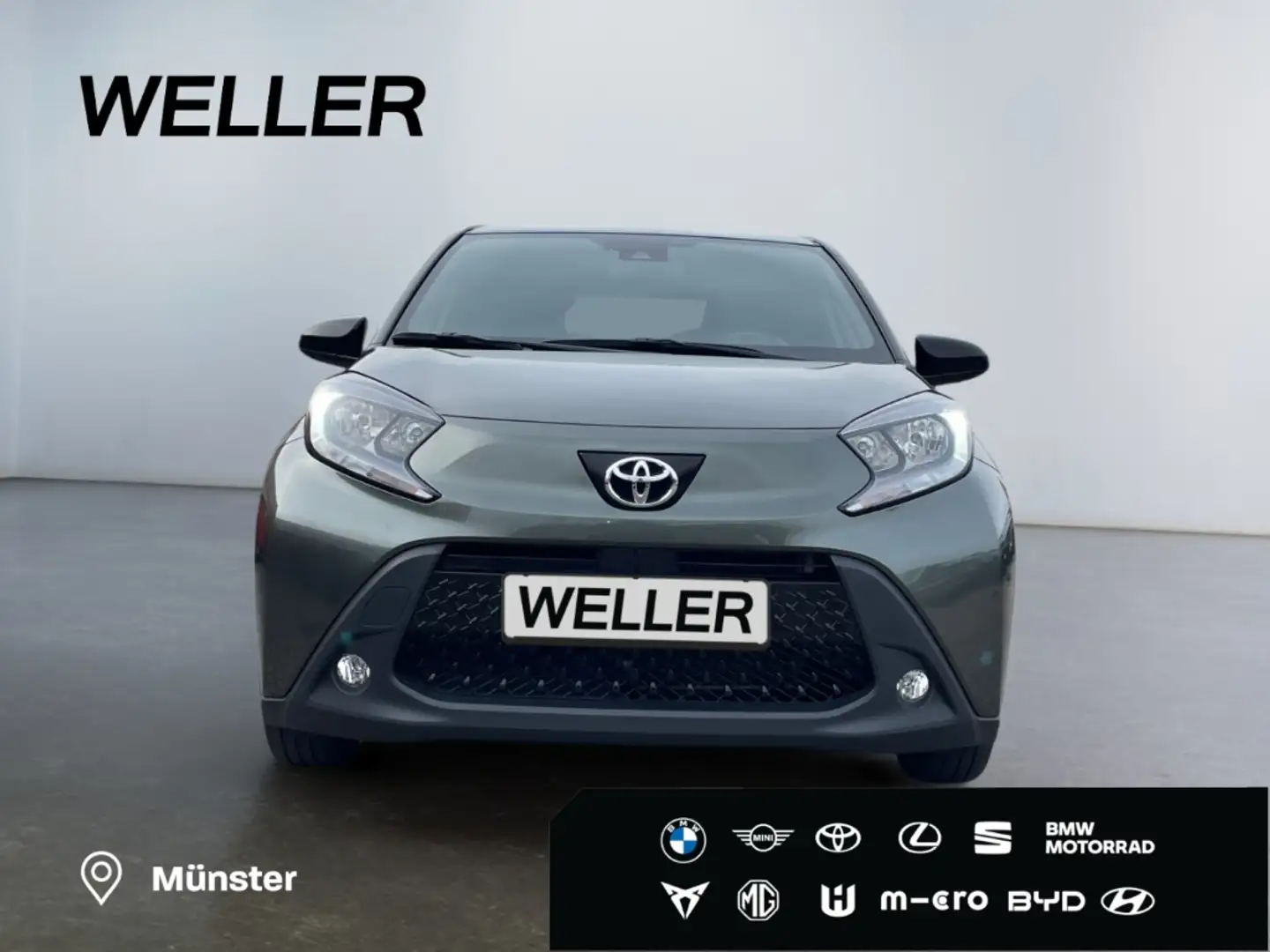 Toyota Aygo X Pulse *ACC*CarPlay*SHZ*Kamera*DAB*SmartKey* Groen - 2