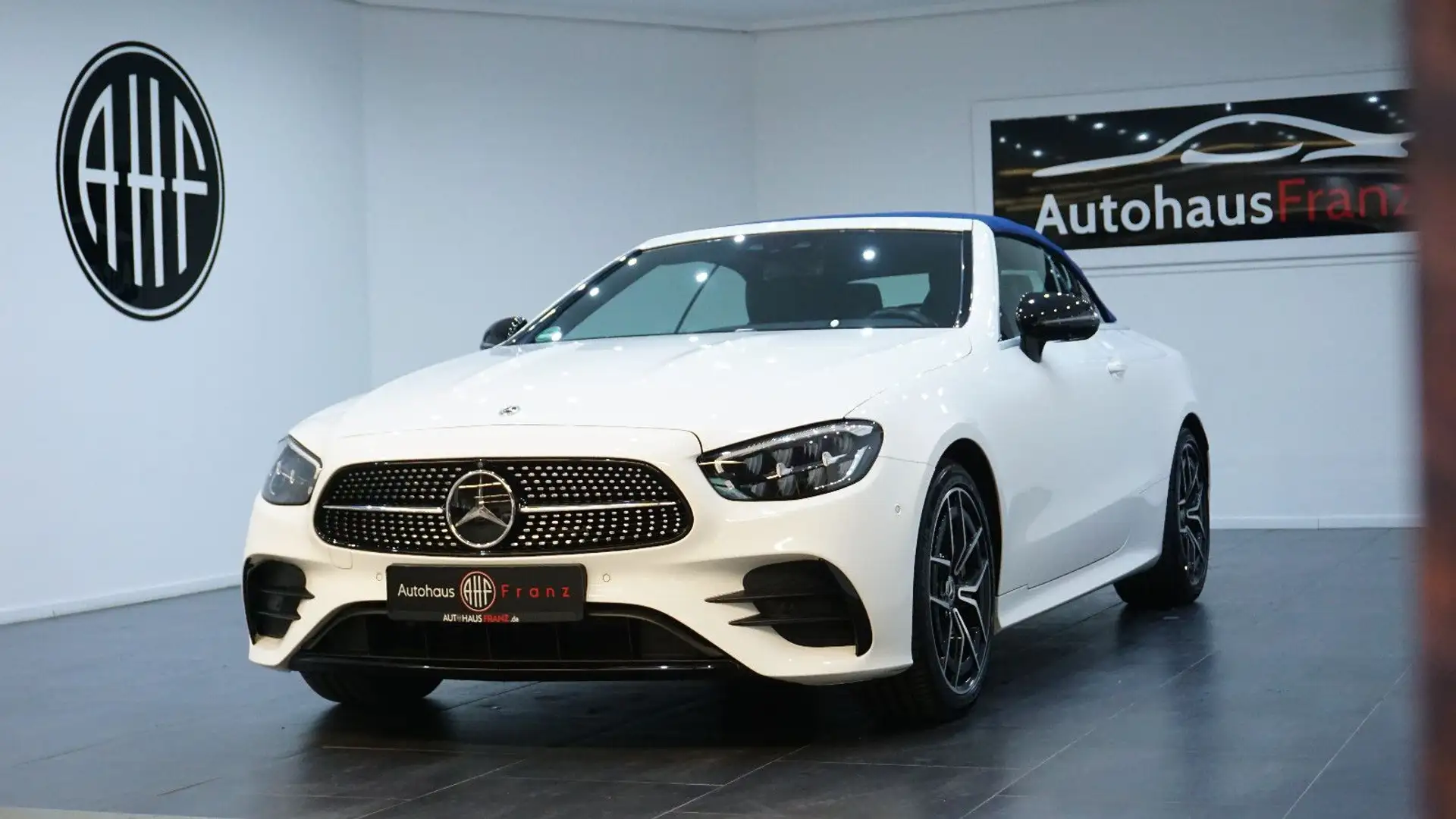 Mercedes-Benz E 450 4Matic Cabrio*MBUX*360*SHZ*SHB*Massage* Bianco - 1