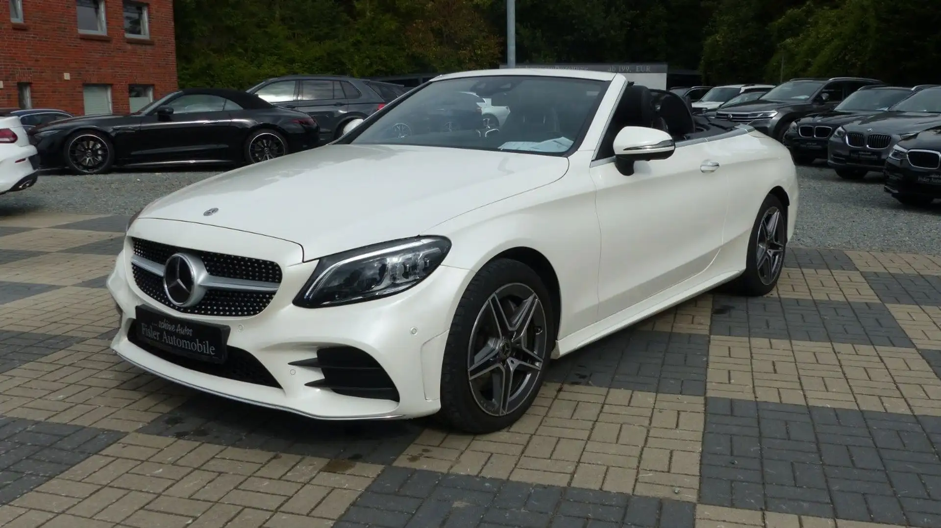 Mercedes-Benz C 400 4Matic AMG AHK COMAND Distronic Designo White - 1