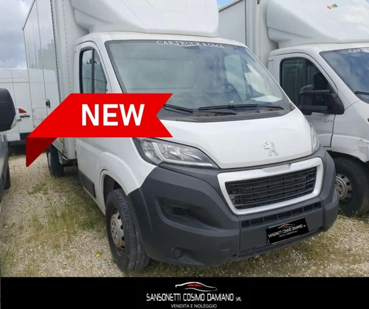 Peugeot Boxer 435 2.2 BlueHDi 140 S&S PLM-SL CASSA E SPONDA Белый - 1
