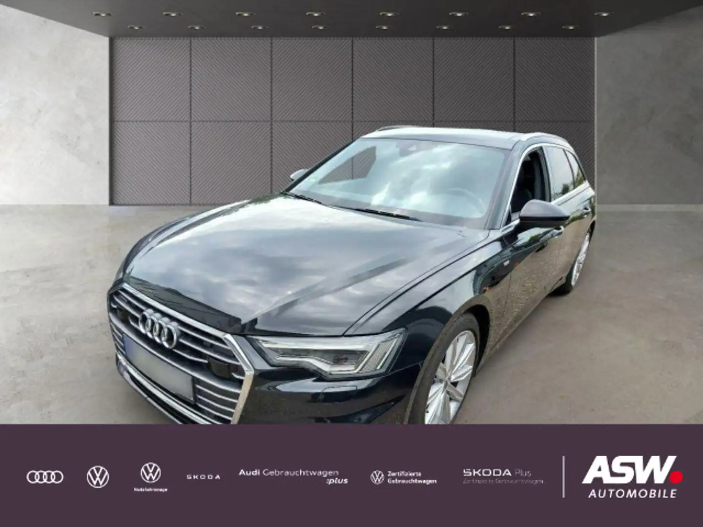 Audi A6 Avant S line 55TFSI e quattro Stronic LED AHK Zwart - 1