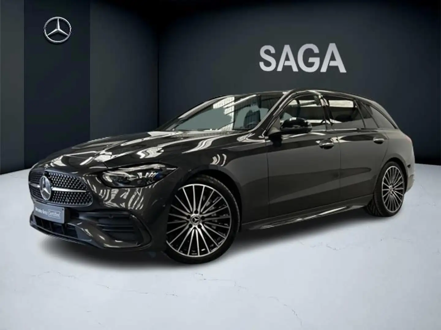 Mercedes-Benz C 200 d break AMG Line Negro - 1