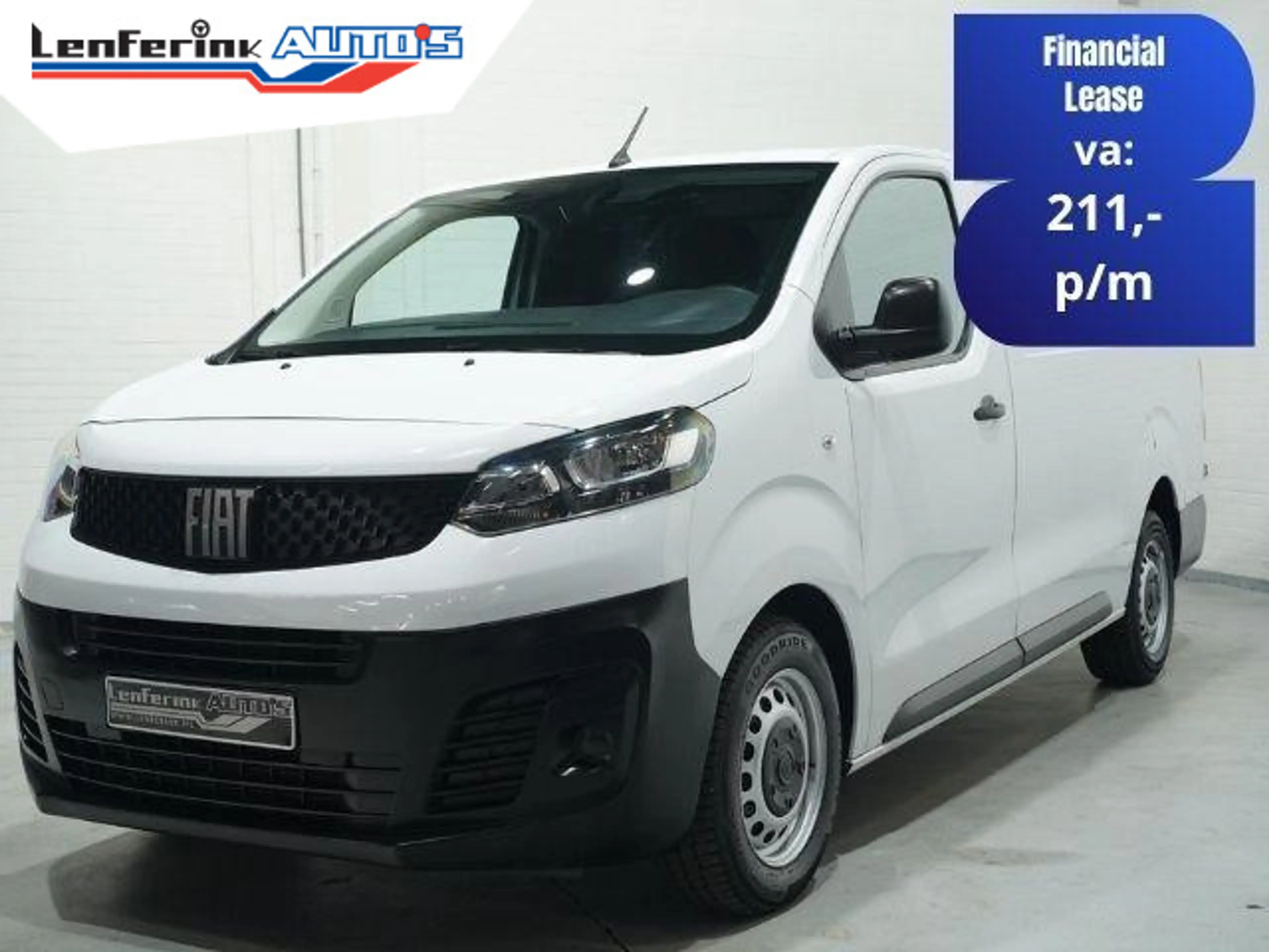 Fiat Scudo 2.0 MultiJet 145 pk L3 Airco, Apple Carplay Cruise