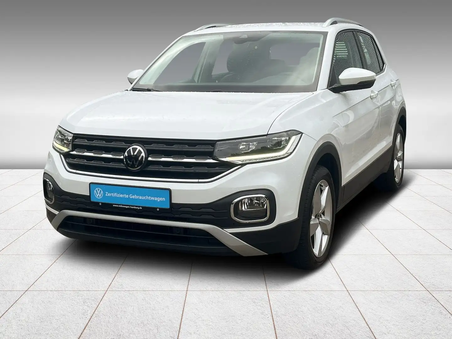 Volkswagen T-Cross 1.0 TSI Style Kamera Klima Navi Sitzhzg Weiß - 2
