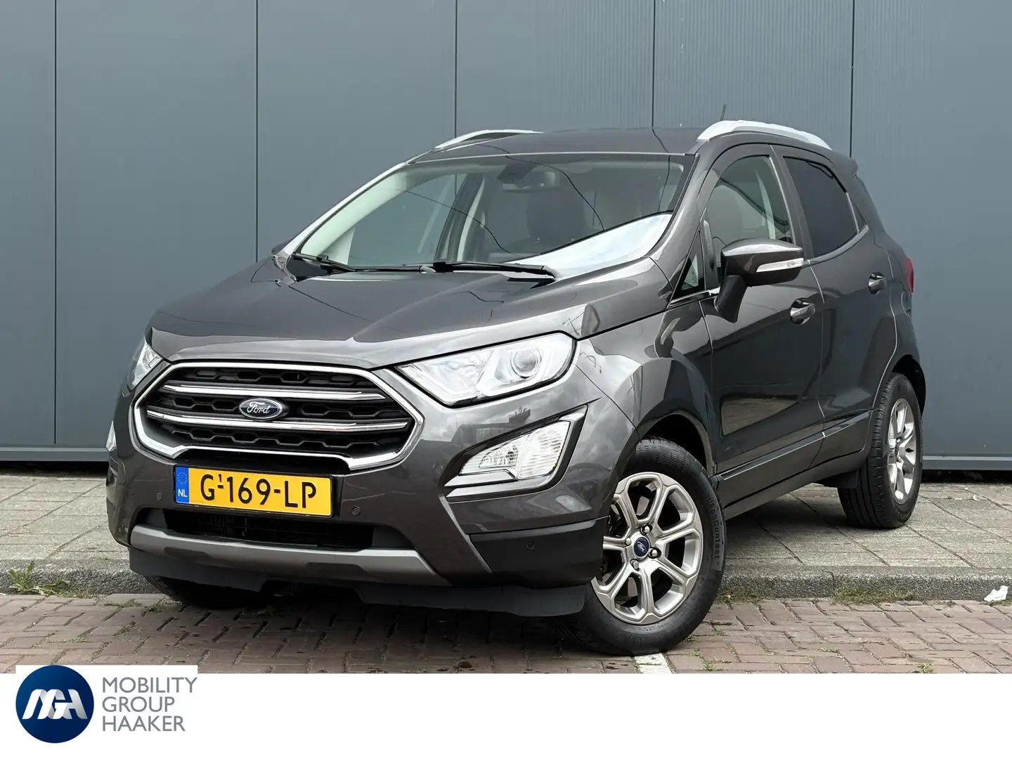 Ford EcoSport 1.0 EcoBoost Titanium Dealer onderhouden I Navigat Grijs - 1