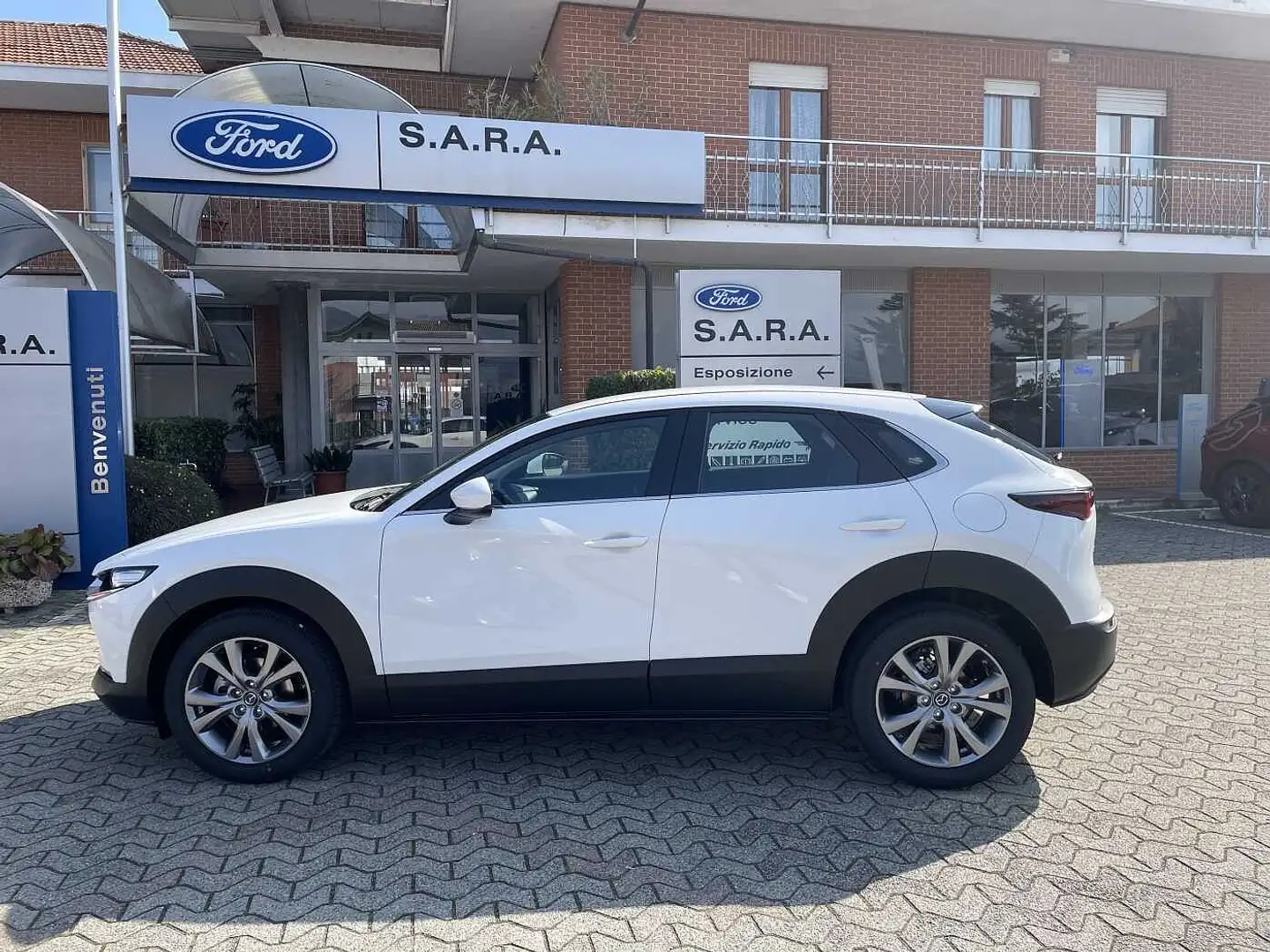 Mazda CX-30 e-Skyactiv-G M Hybrid 2WD Centre Line Bianco - 2