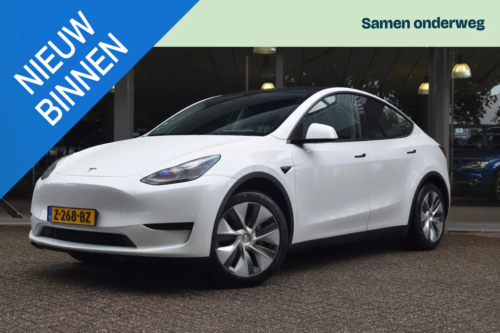 Tesla Model Y RWD 58 kWh Autopilot bas. / Stoelverwarming / BTW Wit - 1