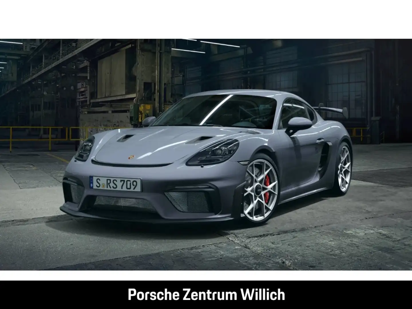 Porsche Cayman 718 GT4 RS Sportabgasanlage LED Überroll Grau - 1