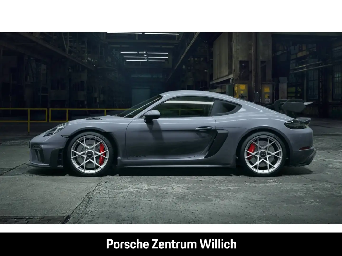 Porsche Cayman 718 GT4 RS Sportabgasanlage LED Überroll Grau - 2
