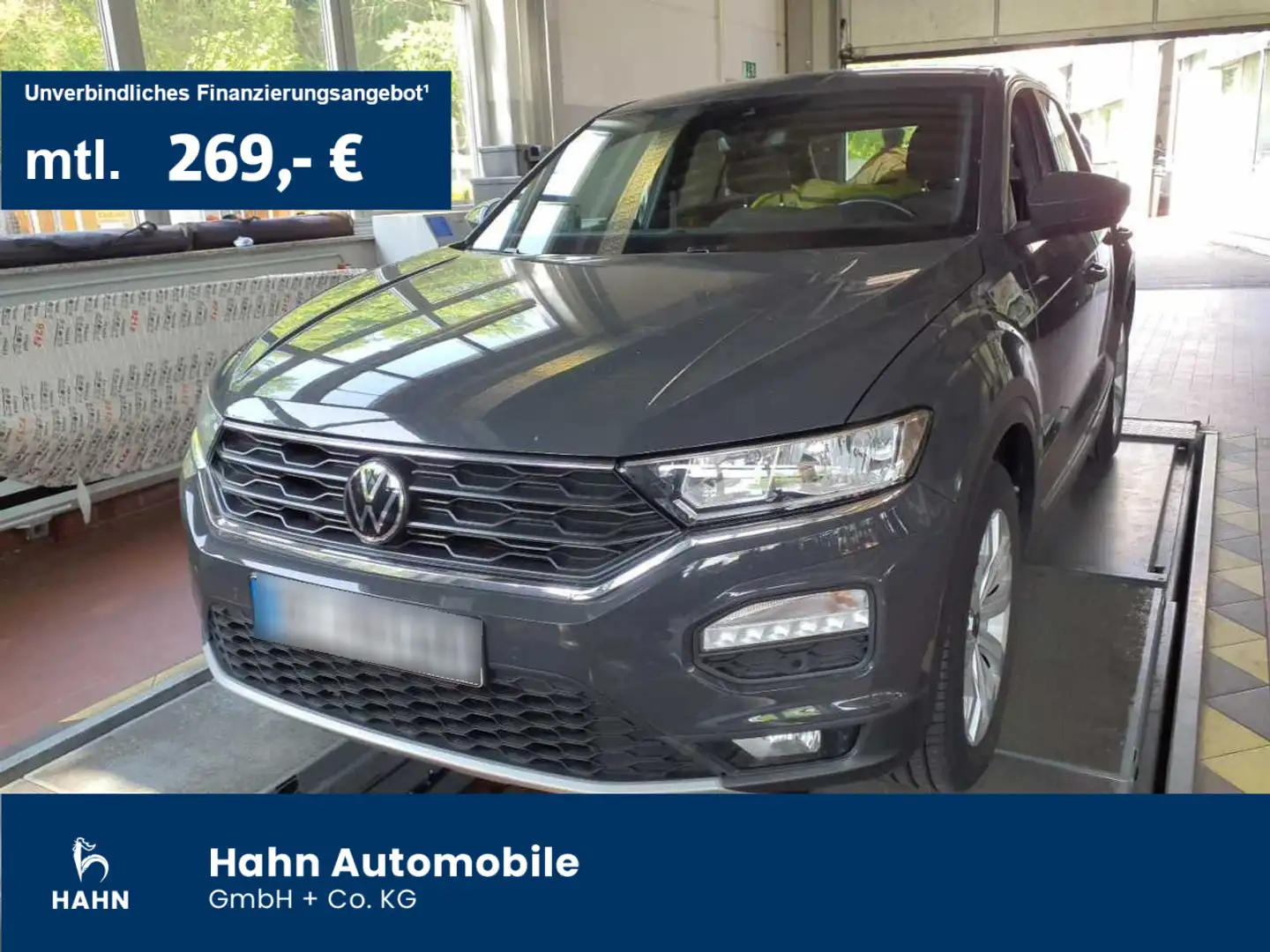 Volkswagen T-Roc Sport 1.5TSI Navigation ACC Sitzheizung PD Gris - 1