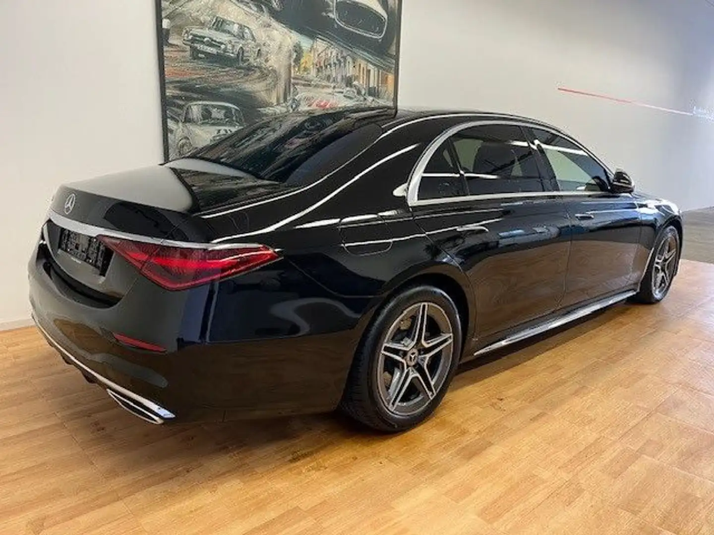 Mercedes-Benz S 580 e lang long AMG-Line Sound Pano Chauffeur Schwarz - 2