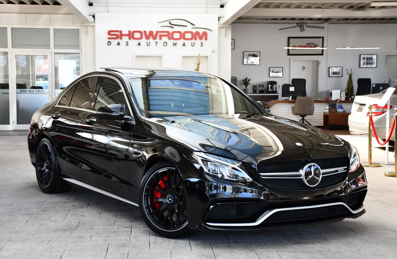 Mercedes-Benz C 63 AMG C 63 S AMG Performance Abgas Pano Driver's HUD Schwarz - 1