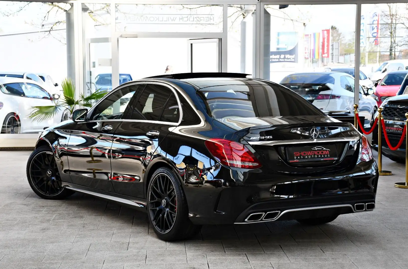 Mercedes-Benz C 63 AMG C 63 S AMG Performance Abgas Pano Driver's HUD Schwarz - 2