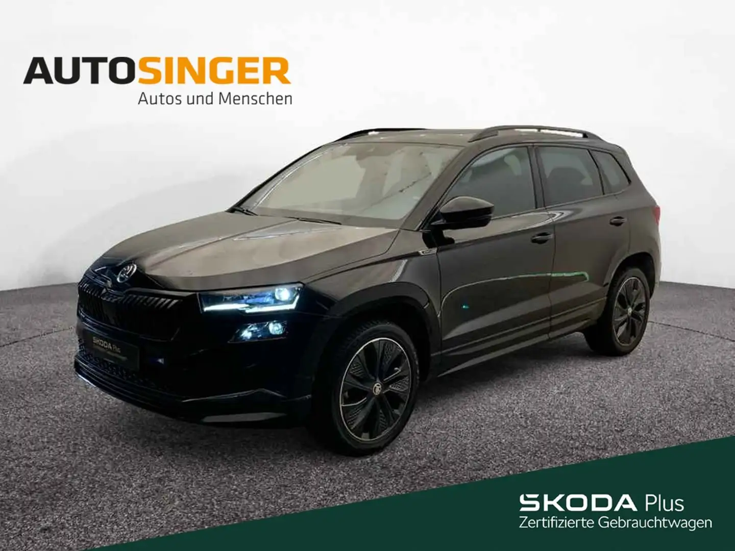 Skoda Karoq Sportline 1.5 TSI DSG *PANO*MATRIX*ACC*NAV Noir - 1