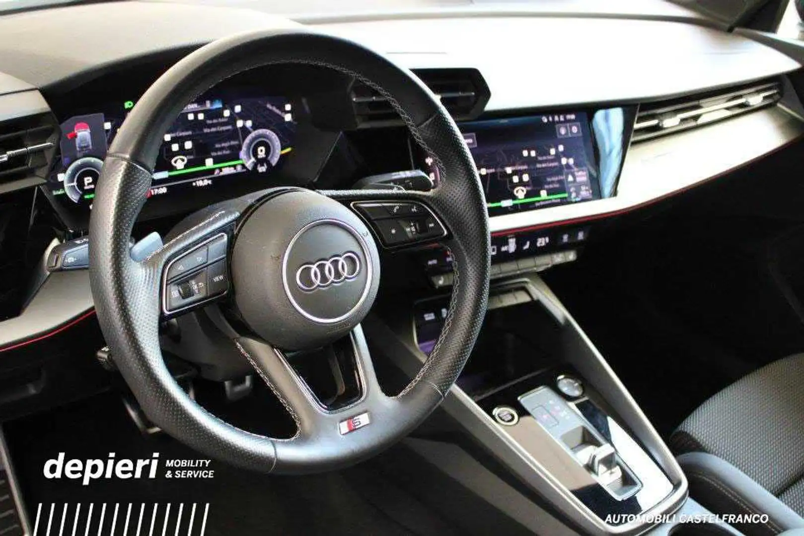 Audi A3 Sportback 40 TFSI e S tronic S line -PHEV Bianco - 2