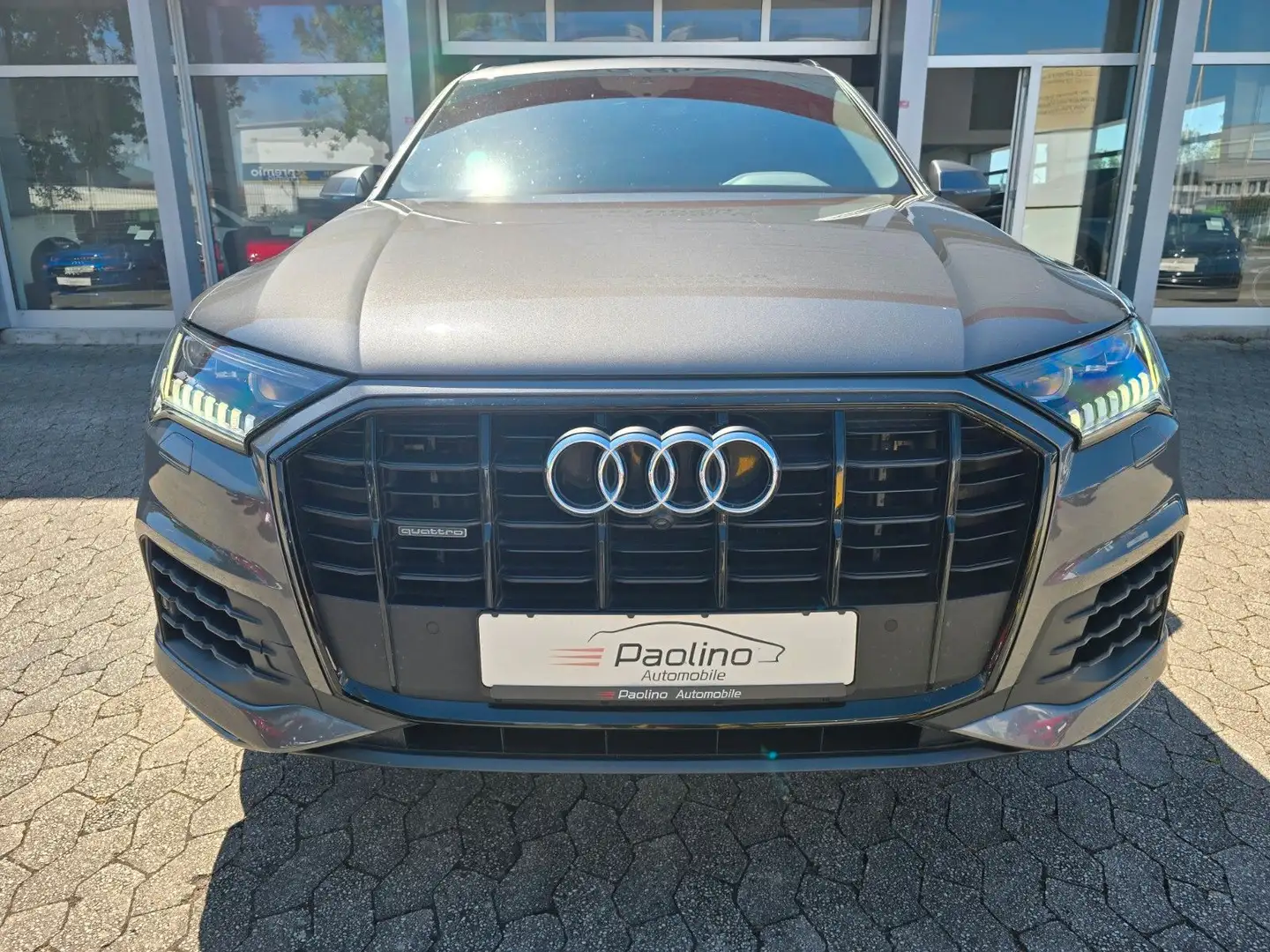 Audi Q7 55 TFSI e quattro S-Line *Laser*21 Zoll*AHK Grau - 2